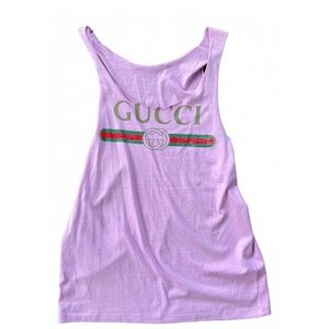 NWOT authentic Gucci Oversized Logo Tank XS